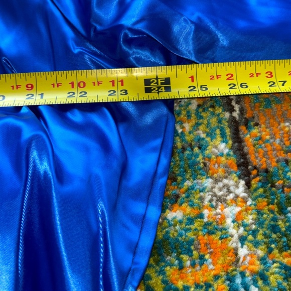 💎RARE💎True Vintage General Dynamics Varsity Satin Jacket, Size Large - Picture 9 of 9